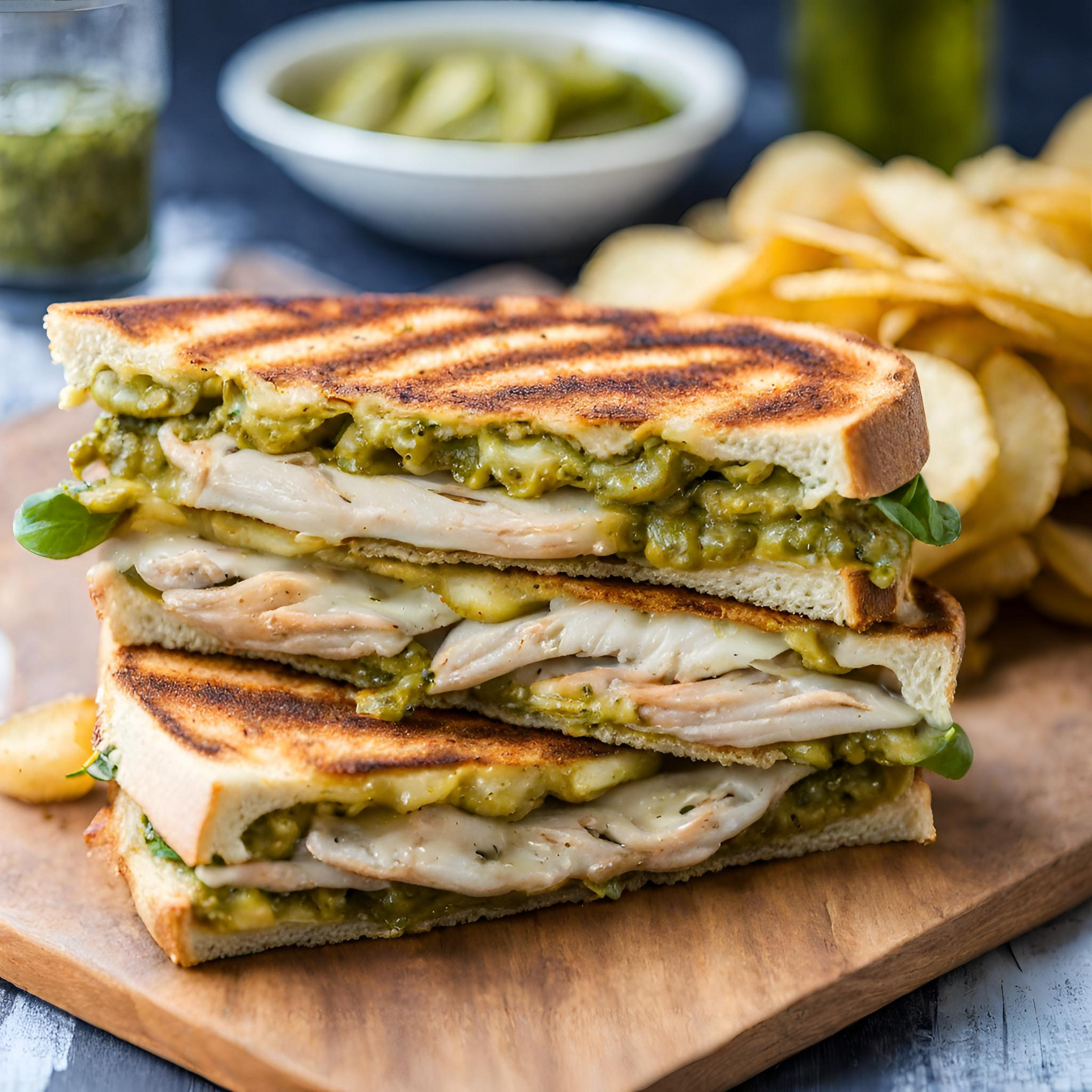 Chicken Pesto Panini